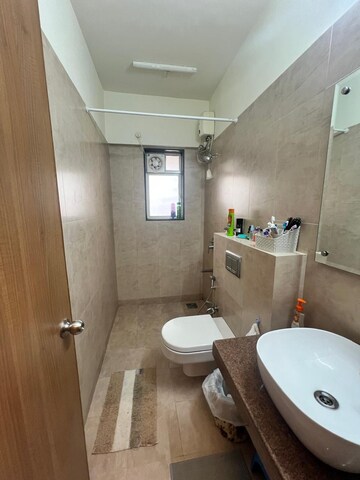 Bathroom in 3 BHK Apartment at Godrej Prime, Chembur – for Rent