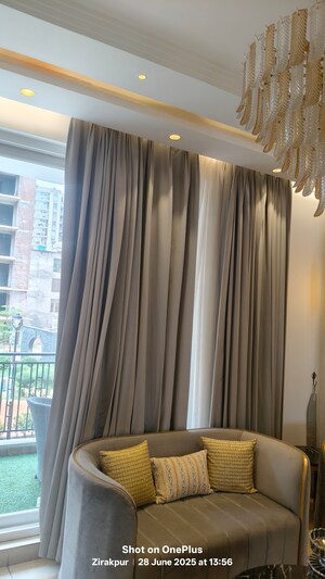 Living Room in 4 BHK Penthouse at Dhakoli – for Sale