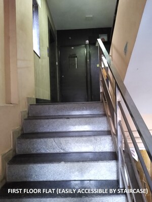 Staircase in 3 BHK Apartment at Shantee Trimurti Residency, Jb Nagar – for Sale