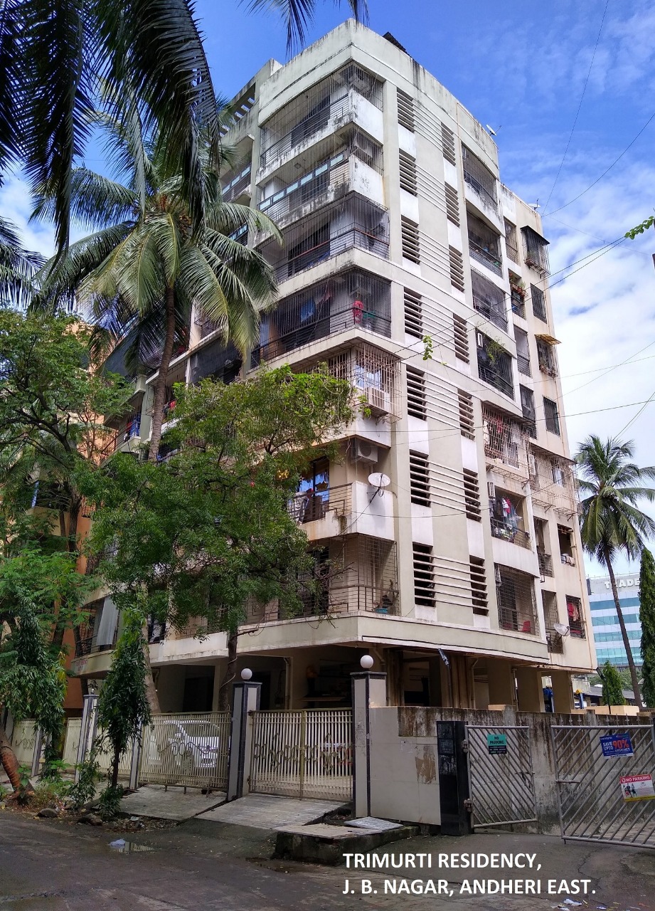 3 BHK + Study Room 875 Sq.Ft. Apartment in Shantee Trimurti Residency
