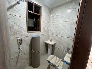 Bathroom in 1 BHK Apartment at Chattarpur – for Sale