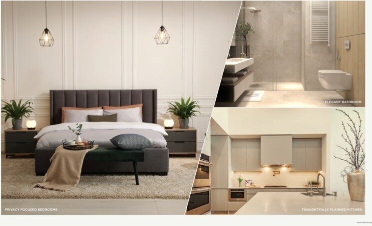 Master Bedroom, ellora-rainbow-life 2 Bedroom 632 Sq.Ft. Apartment In Rohinjan Navi Mumbai 8905337