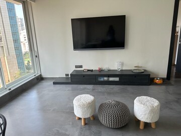 Living Room in 3 BHK Apartment at Ajmera Classique, Prabhadevi – for Sale