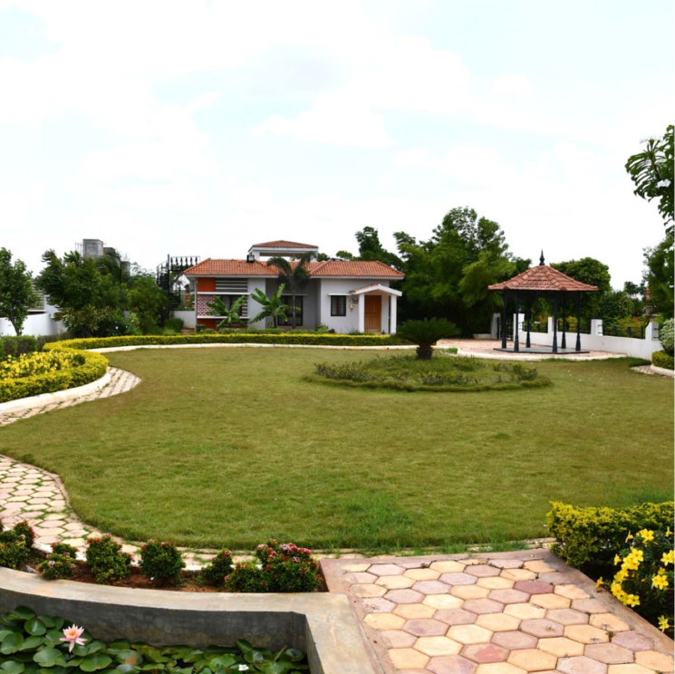 Garden, fortune-nri-township  200 Sq.Yd. Plot In Kadthal Hyderabad 8905348