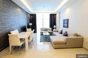 Living Room in 3 BHK Apartment at Defence Colony – for Rent