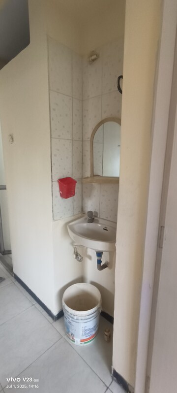 Bathroom in 1 BHK Apartment at AMI Jharna, Goregaon East – for Rent