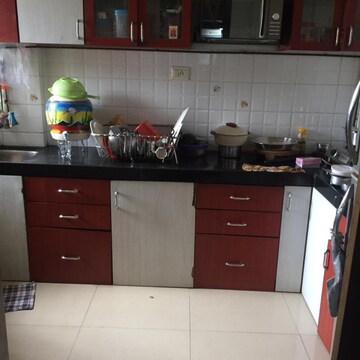 Kitchen in 1 BHK Apartment at Marigold CHS Panch Pakhadi, Talav Pali – for Rent