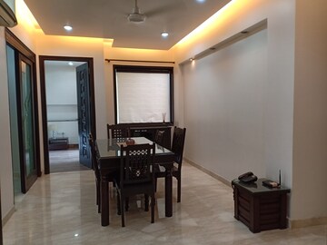 Living Room in 3 BHK Apartment at Defence Colony – for Rent