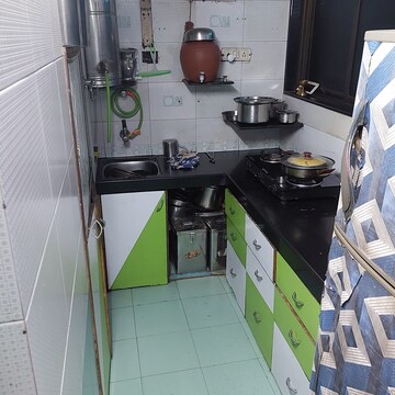 Kitchen in 3 BHK Penthouse at Rag Megh Malhar, Goregaon East – for Rent