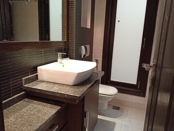Attached Bathroom in 3 BHK Apartment at Defence Colony – for Rent