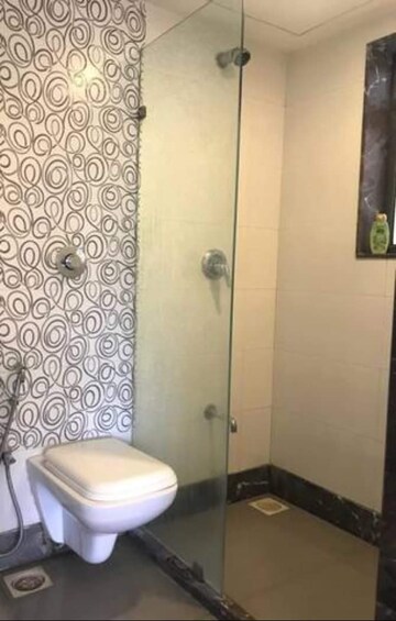 Bathroom in 3 BHK Apartment at Defence Colony – for Rent