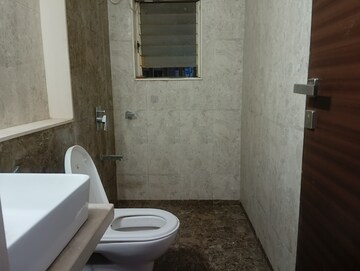 Bathroom in 2 BHK Apartment at Romell Diva, Malad West – for Rent