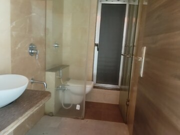 Bathroom in 2 BHK Apartment at Solitaire Heights, Malad West – for Rent