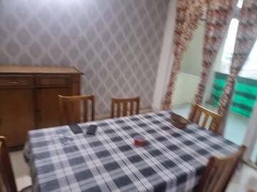 Living Room in 3 BHK Apartment at Gomti Nagar – for Rent