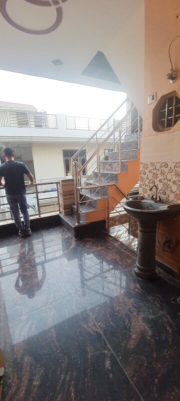 Staircase in 1.5 BHK Independent House at Sector 3 – for Rent