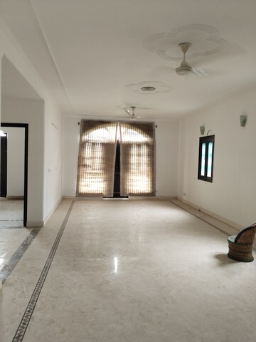 Living Room in 3 BHK Builder Floor at Ambience Multi Unit Residential Apartments, Jasola – for Rent