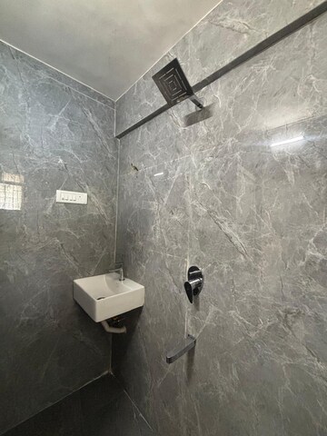 Bathroom in 2 BHK Apartment at Safal Complex, Nerul – for Rent