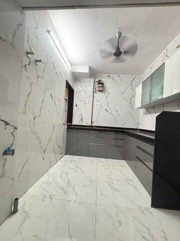 Kitchen in 2 BHK Apartment at Safal Complex, Nerul – for Rent
