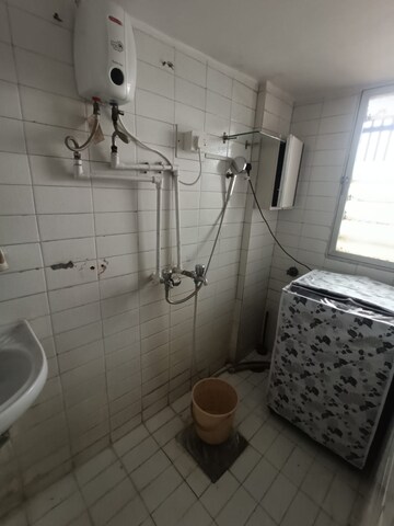 Bathroom in 1 BHK Apartment at Galactica Tower, Andheri West – for Rent