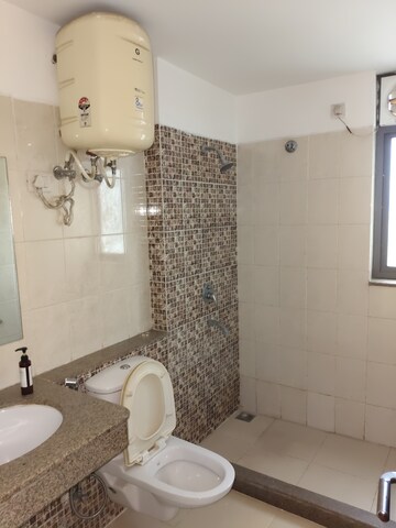 Bathroom in 3.5 BHK Apartment at Unitech The Residences Gurgaon, Sector 33 – for Rent