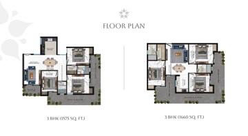 Floor Plan in 2 BHK Apartment at Resizone Residency, Sewla Kalan – for Sale