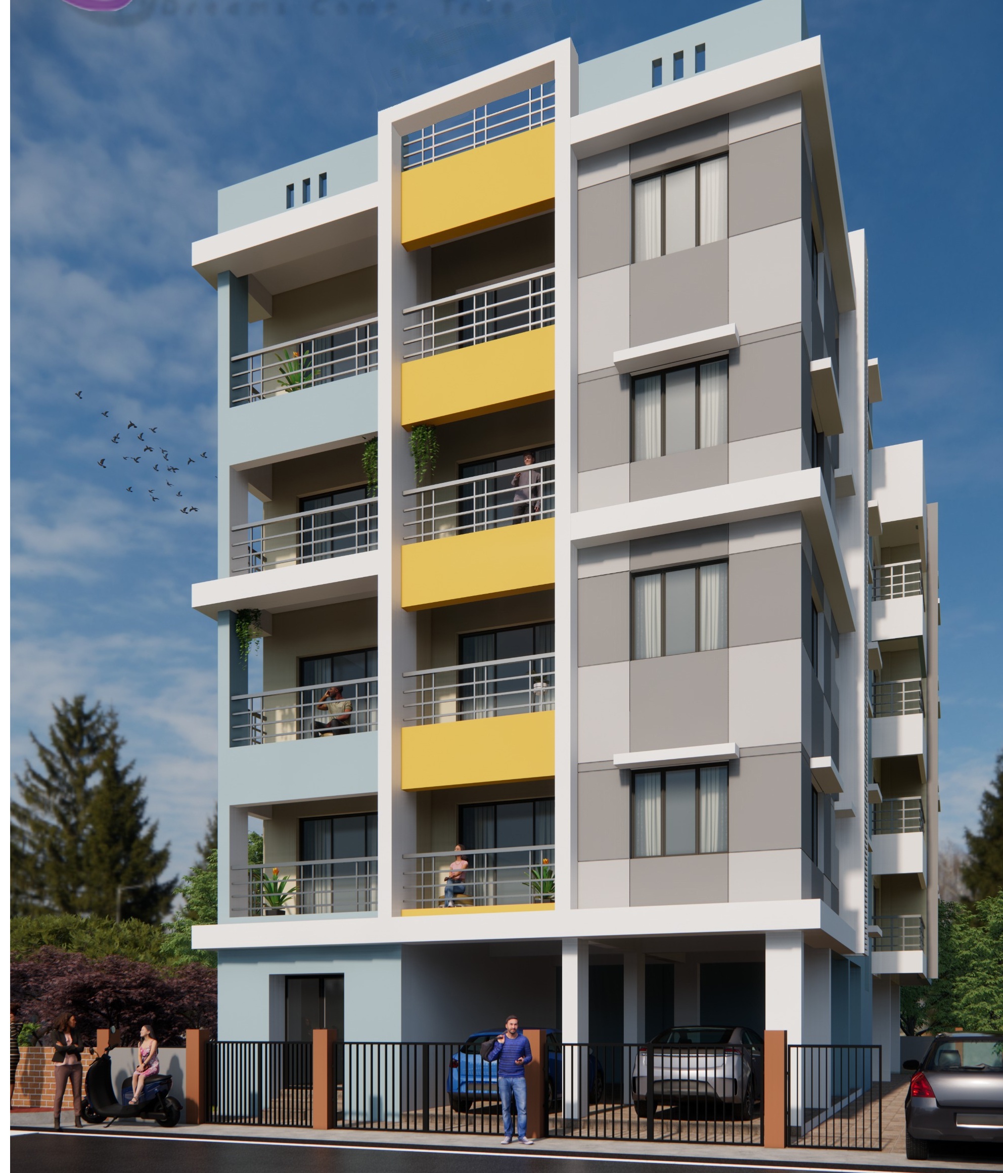 3 BHK + Study Room Apartment For Sale in Pentium Hig