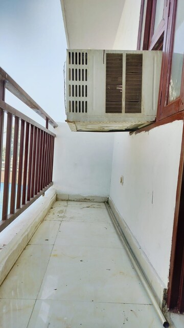 Balcony in 2 BHK Builder Floor at Freedom Fighters Enclave – for Rent