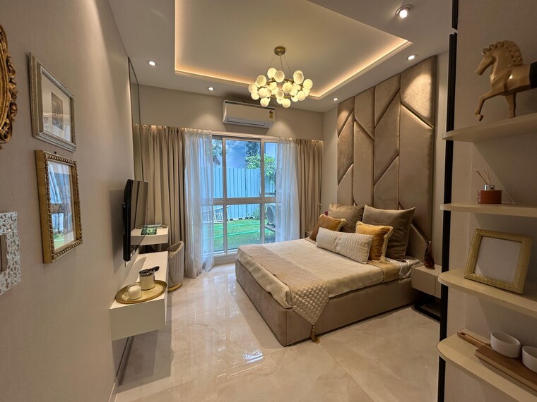 Living Room, yukti-anchor-point-oasis 2 Bedroom 650 Sq.Ft. Apartment In Malad West Mumbai 8905628