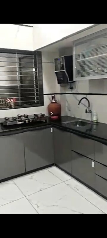 Kitchen in 4 BHK Independent House at Preksha Keshav Bunglows, Chandkheda – for Rent