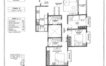 2.5 BHK Apartment For Sale in Bhartiya City Nikoo Homes 4, Thanisandra Main Road