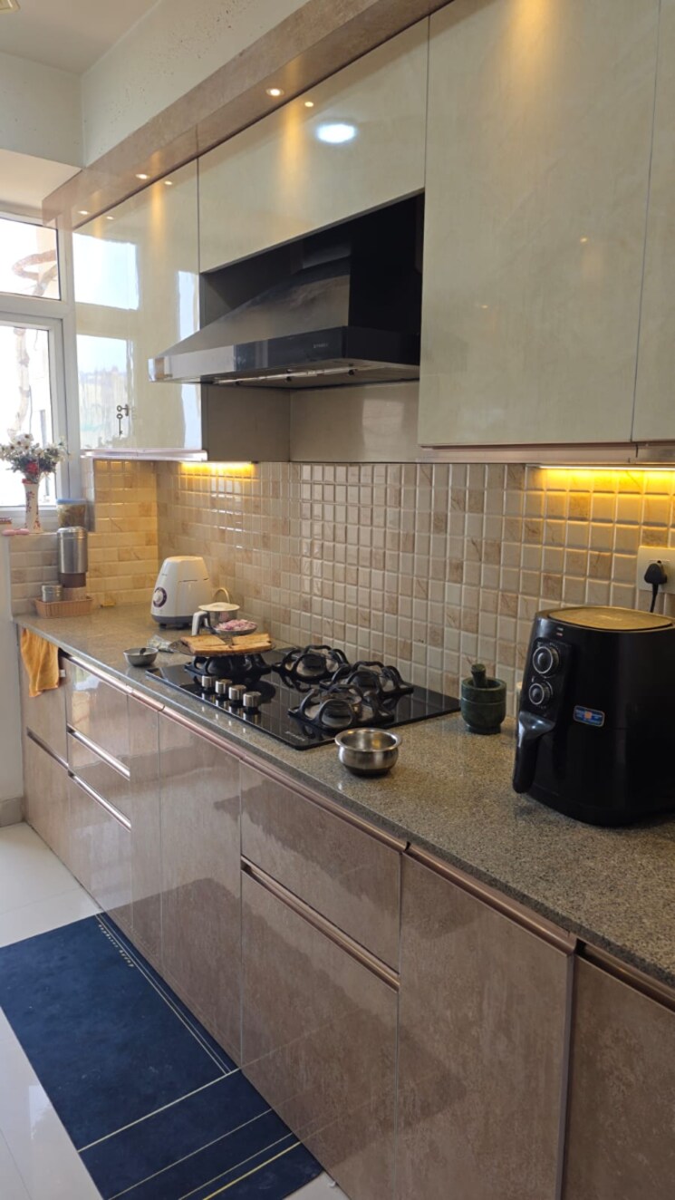 Kitchen, shalimar-vista 3 Bedroom 1830 Sq.Ft. Apartment In Malesemau Lucknow 8905685