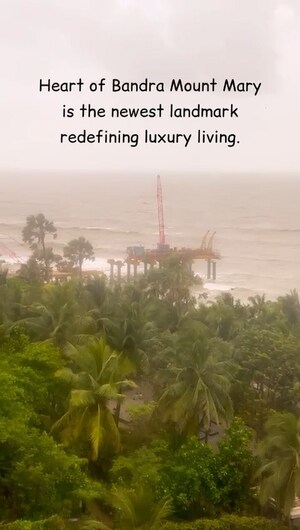 5 BHK Apartment – Exterior View View at Mount Mary - for Sale