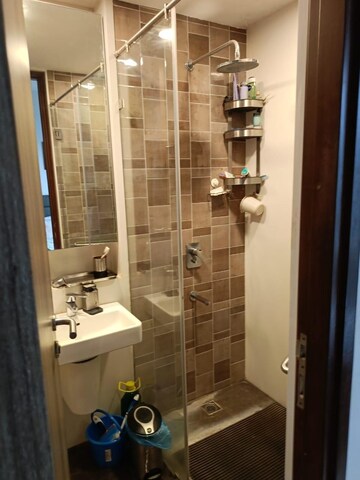 Bathroom in 2 BHK Apartment at Lodha The Park, Worli – for Rent