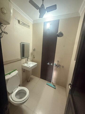 Bathroom in 1 BHK Builder Floor at Palam Vihar – for Rent