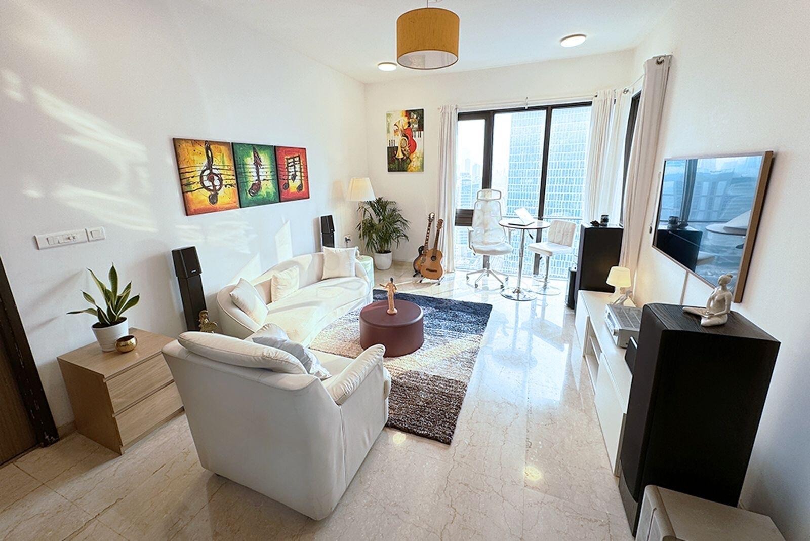 2 BHK + Pooja Room,Study Room Apartment For Rent in Lodha The Park