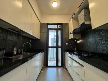 Kitchen in 2 BHK Apartment at Lodha The Park, Worli – for Rent