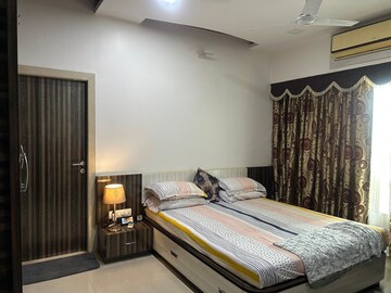 Bedroom in 3 BHK Apartment at Rustomjee OZone, Goregaon West – for Rent