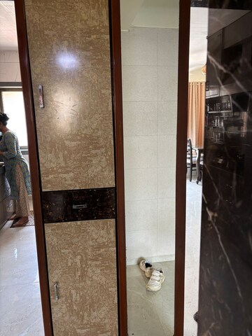 Building Lobby in 1 RK Independent House at Aishwarya Tower, Santacruz East – for Rent