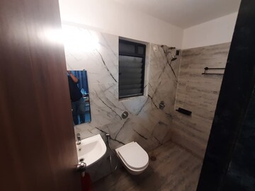 Bathroom in 2 BHK Apartment at Choice Goodwill Fabian, Lohgaon – for Rent