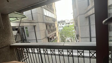 Balcony in 3 BHK Apartment at Mahesh Apartments, Vasundhara Enclave – for Rent
