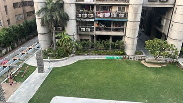 Balcony in 3 BHK Apartment at Mahesh Apartments, Vasundhara Enclave – for Rent