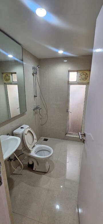 Bathroom in 1 BHK Apartment at Blue Bell Hiranandani Estate, Ghodbunder Road – for Rent
