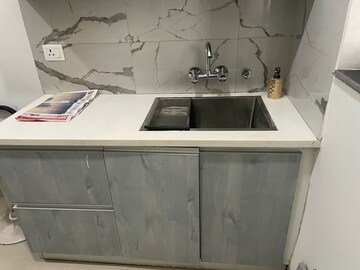 Kitchen in 3 BHK Apartment at Jaypee Pavilion Heights IV, Sector 128 – for Rent