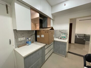 Kitchen in 3 BHK Apartment at Jaypee Pavilion Heights IV, Sector 128 – for Rent
