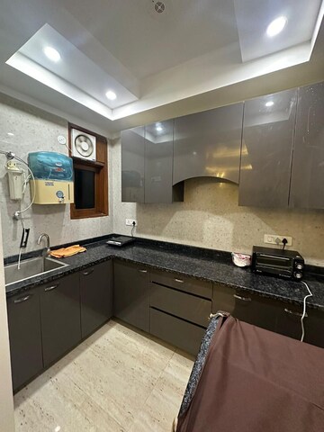 Kitchen in 3 BHK Builder Floor at Mehrauli – for Sale
