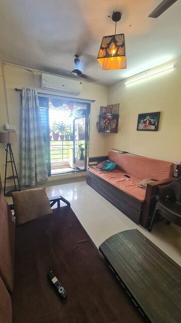 Living Room in 1 BHK Apartment at Vasani Residency, Navade – for Sale