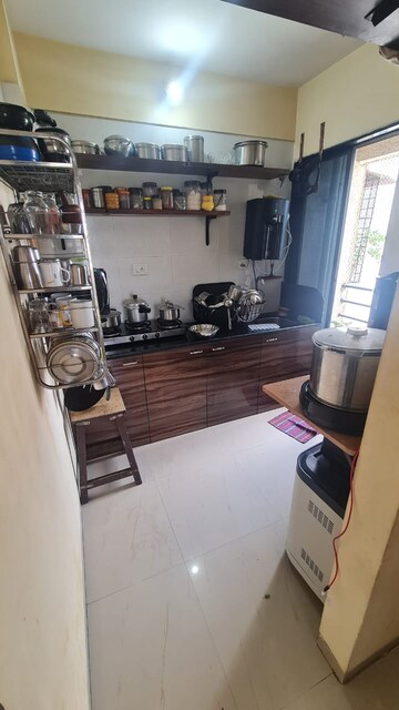 Kitchen in 1 BHK Apartment at Vasani Residency, Navade – for Sale