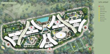 Master Plan in 3 BHK Apartment at Magarpatta Sylvania, Hadapsar – for Rent