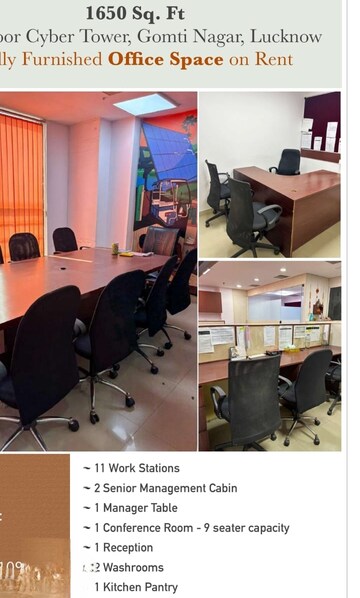  Office Space For Rent in Gomti Nagar