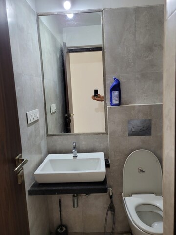 Bathroom in 2 BHK Apartment at Omkar Ananta, Goregaon East – for Rent